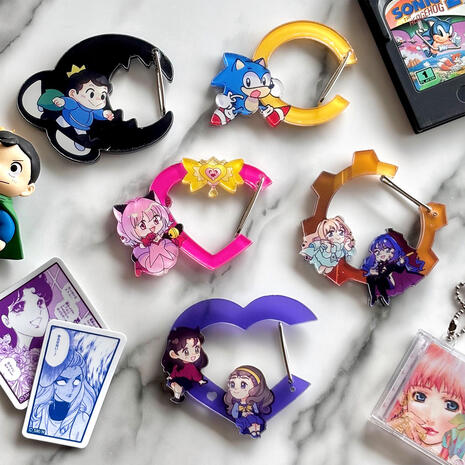 anime carabiner
